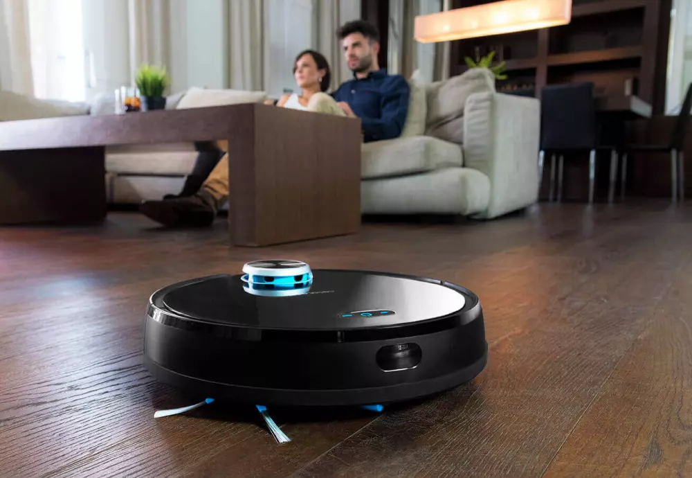 robot vacuum cleaner with mapping